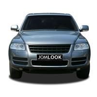 Grila JOM, VW Touareg (7L) 02-06, fara semn, neagra (inainte de facelift)