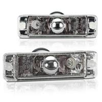 Frontblinker, Blinker,  mit Standlichtfunktion, VW Golf/Jetta Bj. -07/89, Klarglas / chrom