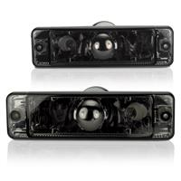 Frontblinker,Blinker, mit Standlichtfunktion, VW Golf/Jetta Bj. -07/89, Klarglas / schwarz