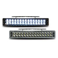 Feux diurnes 12V, avec 30 LED, clair/chrome, avec homologation RL87, avec relais, allumage automatique, 190x30x25mm