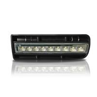 Daytime running light, car-specific mounting kit, VW Golf 4, Golf 4 GTI, chrome, 9 LED