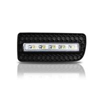 Daytime running lights, LED, car-specific mounting kit for BMW E36 92- / M3, 10 LED, chrome