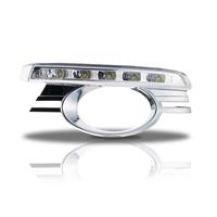 Lumini de zi DRL, LED, Mercedes W204 C class 07-, 5 LED, crom 