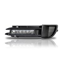 Lumini de zi LED DRL, Audi A3 (8P) 03-08 fumuriu, 6 LED (pt. vehicule fara faruri ceata)
