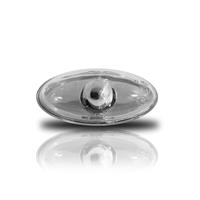 Seitenblinker, Peugeot 206, 307 Bj. 98-01, Klarglas / chrom