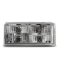 R�ckleuchten, Golf Cabrio Typ 155 Bj. 79 - 93, kristall / chrom