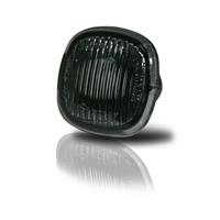 Seitenblinker, Audi A3 (8L - 2000), A4, A8, Streuglas / schwarz
