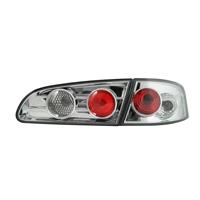 R�ckleuchten, Seat Ibiza Bj. 03-, klar / chrom