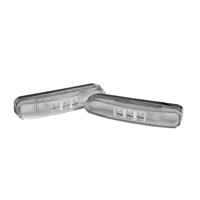 1 Satz (links, rechts) LED Seitenblinkleuchten Klarglas / Chrom BMW E46 98-