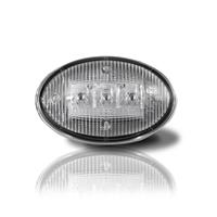 Side repeaters, LED, Opel Corsa B 93-00/Corsa C 00-06/Tigra 94-00/Astra F 91-97, crystal/chrome
