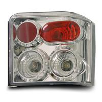 R�ckleuchten, VW T4 Bj. 90-03, klar / chrom