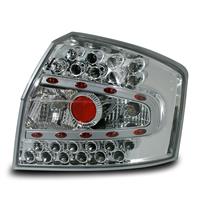 Set stopuri, LED, Audi A4 B6 01-04, clar/crom 