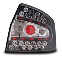 Feux arri�re � LED, Audi A4 B6 01-04, face lisse/fond noir