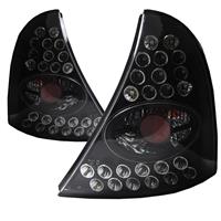 Feux arri�re � LED, Renault Clio 09/98-04, clair/noir
