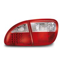 Feux arri�re � LED, Seat Leon 99-, (pour les v�hicules sans diagnose d'erreur), clair/rouge