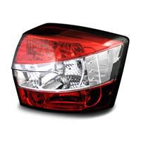 Set stopuri, LED, Audi A4 B6 01-04, clar/Rosu