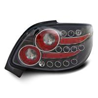 Set stopuri, LED, Peugeot 206 CC (Cabrio/Coupe), clar/negru 