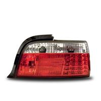 Rear light set, LED, BMW E36 coup�, (for vehicles without error diagnostics), clear/red