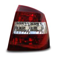 R�ckleuchten, Opel Astra G Limousine Bj. 98-03, kristall / rot / chrom / rot