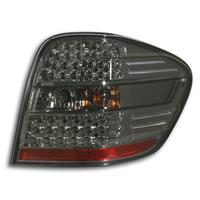 1 Satz (links, rechts) LED R�ckleuchten Klarglas / Schwarz - Chrom - Schwarz, Mercedes M-Klasse W164 05