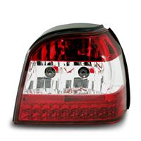 R�ckleuchten, LED, VW Golf 3 Bj. 91-97, rot / chrom / rot