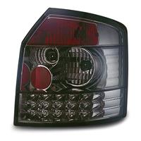 Set stopuri, LED, Audi A4 Avant B6 (8E) 01-04, clar/fumuriu