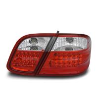 1 Satz (links, rechts) LED R�ckleuchten Klarglas / Rot, Mercedes CLK, W208, 97-02