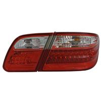 1 Satz (links, rechts) LED R�ckleuchten Mercedes E Klasse  W210, 95-02 LED Rot/Klar