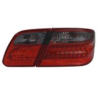 1 Satz (links, rechts) LED R�ckleuchten Mercedes E Klasse  W210, 95-02 LED Rot/Schwarz
