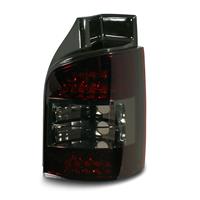 Rear light set, LED, VW T5 03-, clear/red/smoked