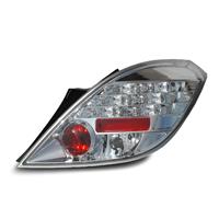 Feux arri�re, LED, Opel Corsa D 06- (3 portes), lisse/chrome