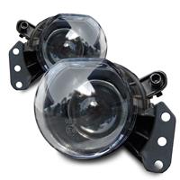 Nebelscheinwerfer, BMW E60 Bj. 03-, mit Linse, Klarglas / schwarz, passend f�r Sto�stange Artikelnr. 5111286JOM und 5111287JOM