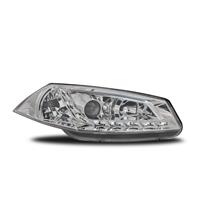 1 Satz (links, rechts)  Scheinwerfersatz Renault Megane 03-05, 4+5 T�rer, Tagfahrtlicht Design,  Klarglas/Chrom, inklusive Blinker, Projektor Leuchte