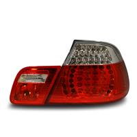 R�ckleuchten, LED,  BMW E46 Cabrio  Bj. 98-03.03, klar / rot ( 4 teilig )