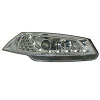 1 Satz (links, rechts)  Scheinwerfersatz Renault Megane 03-05, 4+5 T�rer, Tagfahrtlicht Design,  Klarglas/Chrom, inklusive LED Blinker, Projektor Leuchte