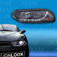 Faruri, DRL Design, Alfa Romeo 156 10.97-06.03, clar/negru 