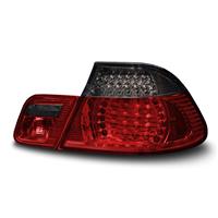R�ckleuchten, LED,  BMW E46/4 09.01-03.05 , Schwarz/Rot ( 4 teilig )