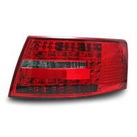 Set stopuri, LED, Audi A6 C6 04-08, Rosu/negru 