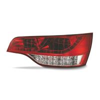 Feux arri�re � LED, Audi Q7 06-, avec clignotants � LED, clair/rouge