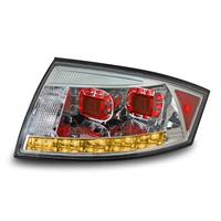 Feux arri�re � LED, Audi TT 98-05, clignotant � LED, face lisse/fond chrome