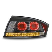 Feux arri�re � LED, Audi TT 98-05, clignotant � LED, face lisse/fond noir