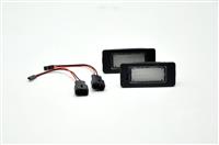 Licence plate LED bulbs, 2 pieces, for 1-series E82, E88 / 3-series E90, E90N, E91, E92, E93 M3, E46 CSL / 5-series E39, E60, E60N, E61,E61N /  X-series E70, E71
