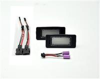 �clairage de plaque d'immatriculation, 2 pi�ces, Audi Q5 08- / A4 08- (B8) 4/5 portes / S5 08- / A5 08- /  TT 07- / Passat 5 portes 08-, R36