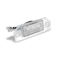 Licence plate LEDs, 2 pces 3 SMD, Ford Focus 2 04-08, E-marked