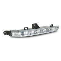 Feux diurnes � LED, Mercedes W221 classe S, 06-11, conviennent uniquement au pare-chocs r�f. 221807103JRS, chrome, 5 LED/c�t�
