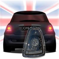 Feux arri�re, Mini Cooper R56, LED, 06-10, face lisse/fond noir