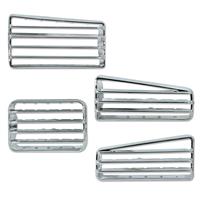 Air vents, chrome, for VW Golf 3, 4 pieces