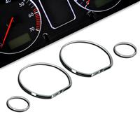 Gauge frames, chrome, for VW Golf 3, Vento