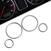 Tacho Chromringe f�r BMW E39, 4-teilig