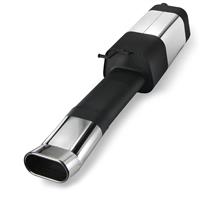 Edelstahl Sportauspuff Endschalld�mpfer, Auspuff Skoda Octavia 1U inklusive Kombi, oval DTM-Look, mit ABE
